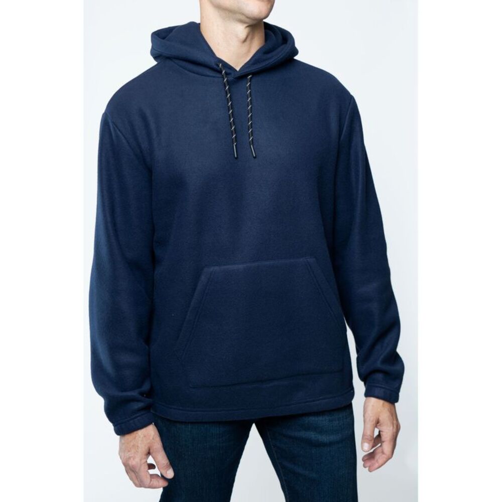 Lazer Men's Polar Fleece Pullover Hooded Sweatshirt